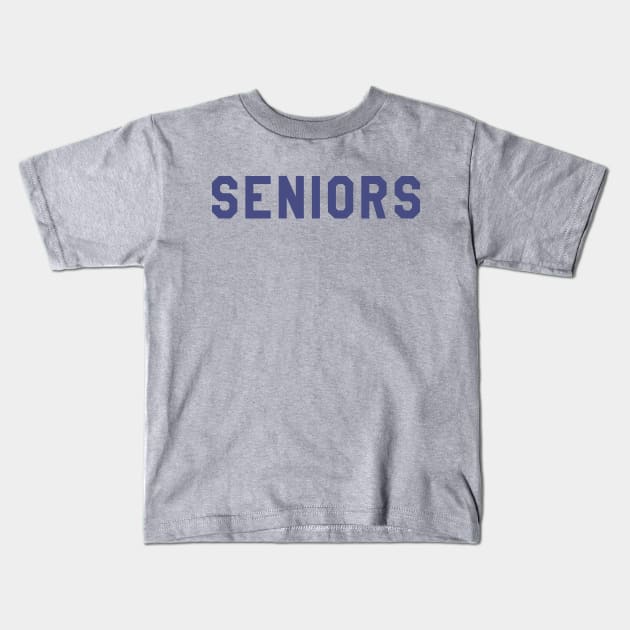 Seniors '77 Kids T-Shirt by Pablo_jkson